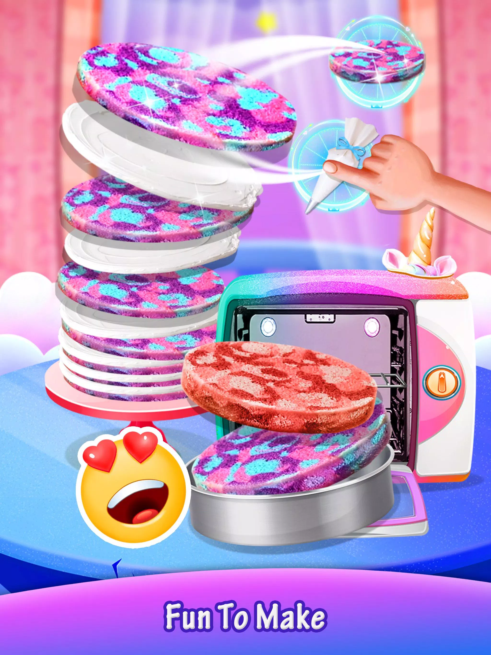 银河独角兽蛋糕