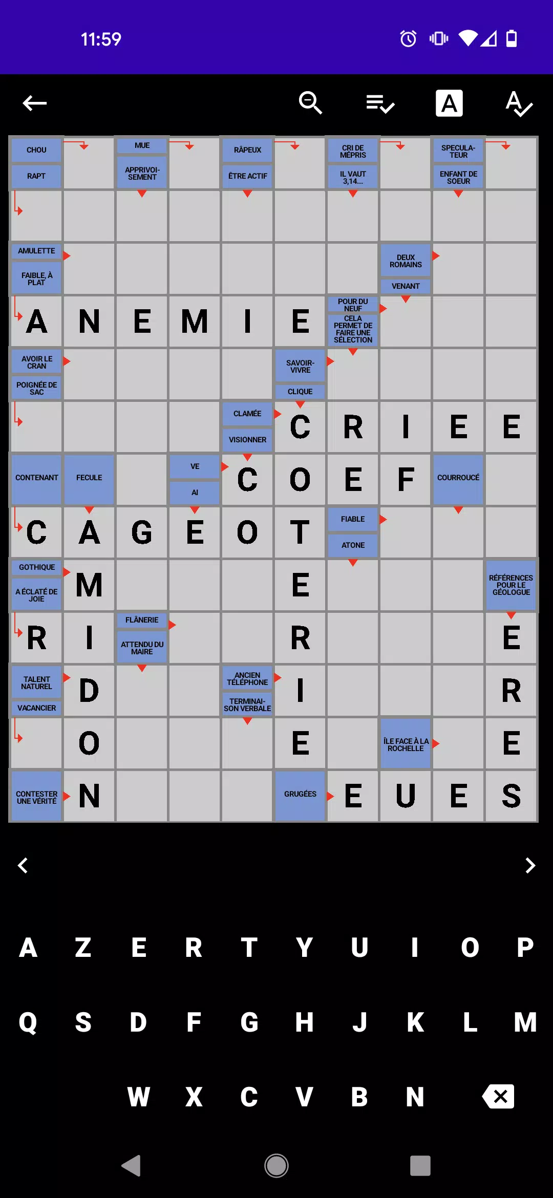 法语箭头词 法语箭头词