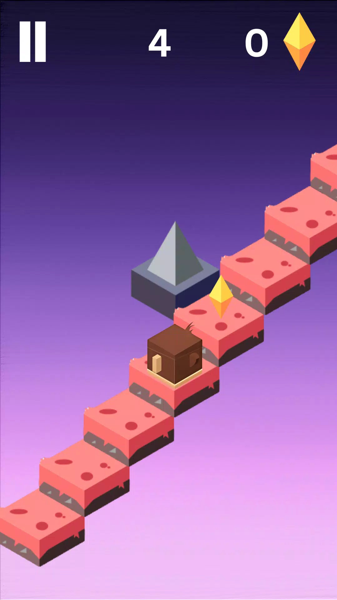 立方体楼梯跳跃