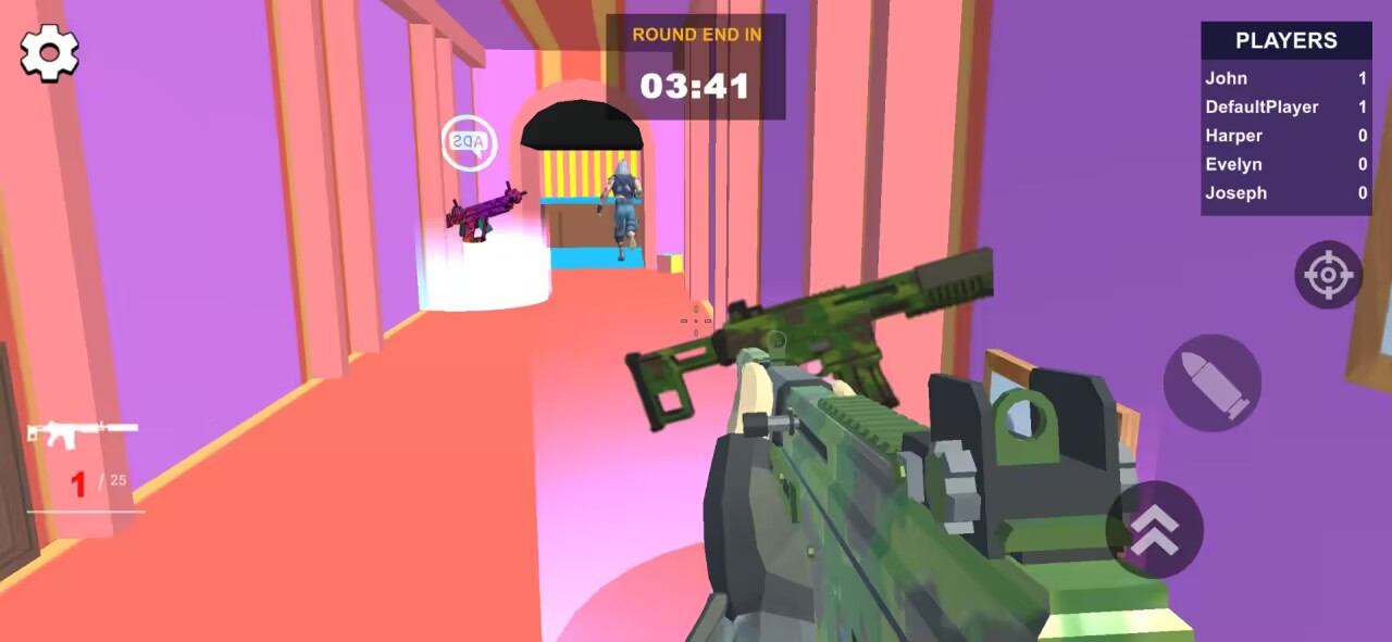 Nextbots沙盒射击游戏