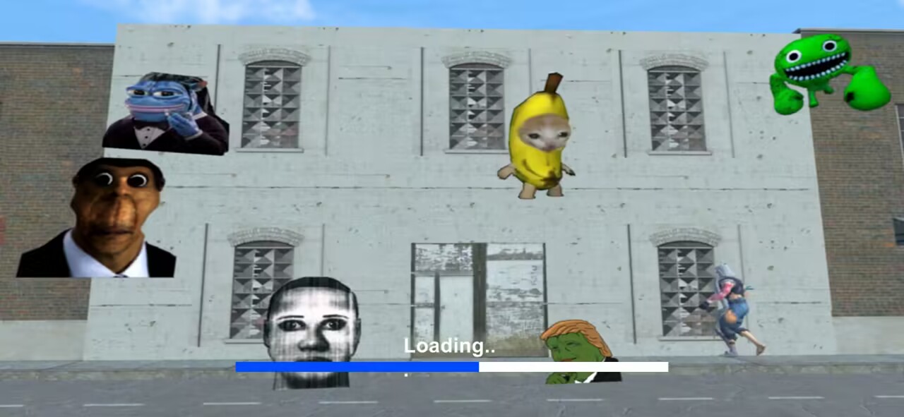 Nextbots沙盒射击游戏