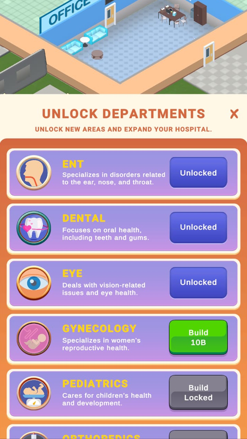 放置巨型医院大亨 放置巨型医院大亨