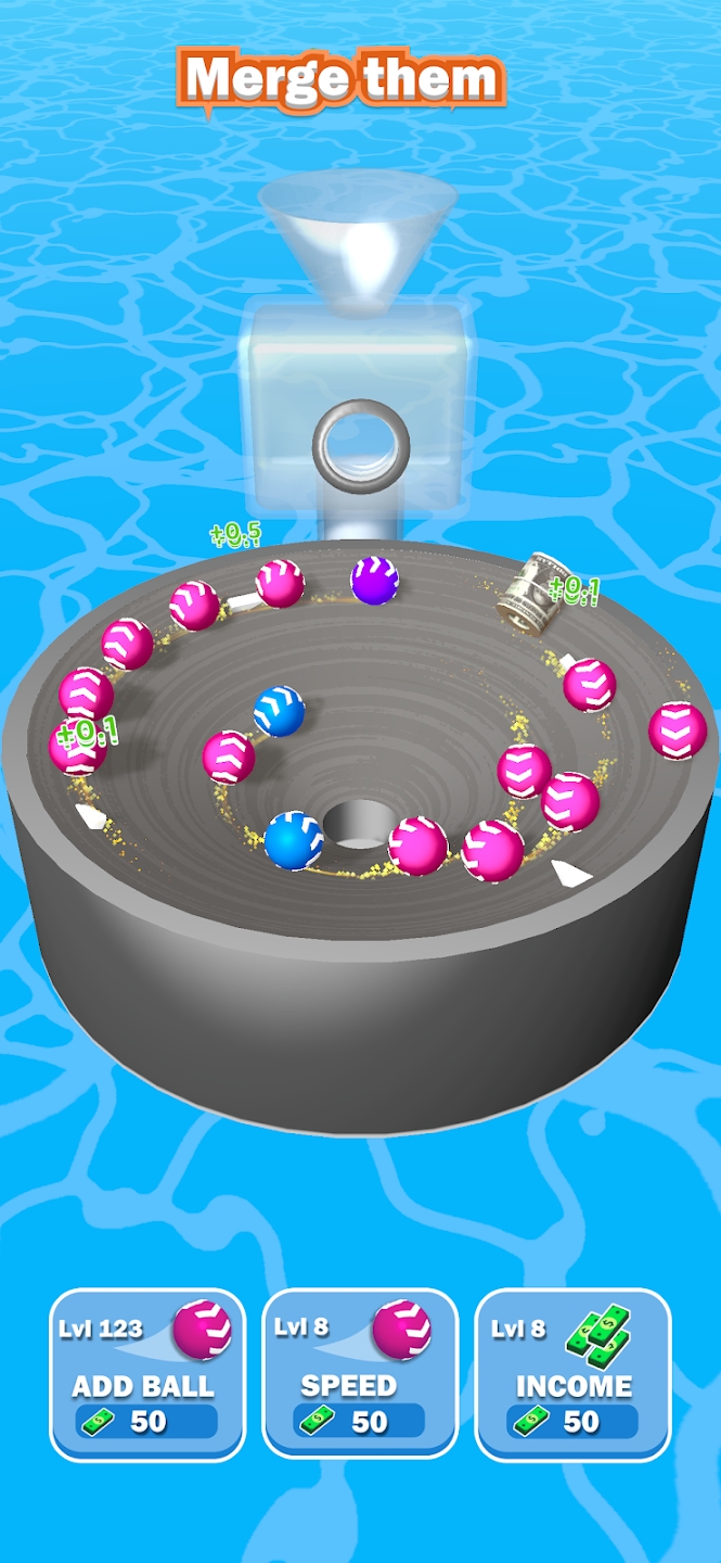 圆球竞赛(辅助菜单)