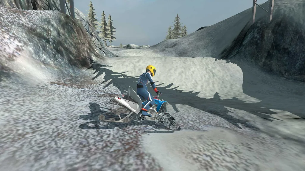 雪地摩托自行车