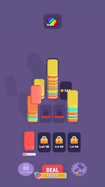 无序排列堆栈 无序排列堆栈