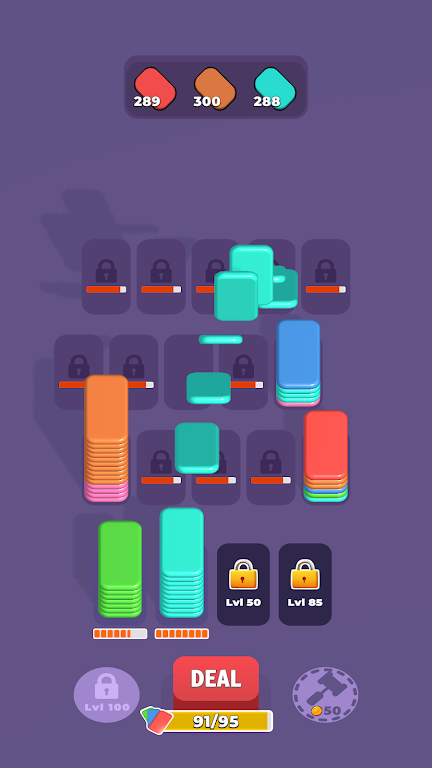 无序排列堆栈 无序排列堆栈