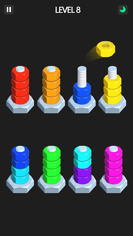 螺母和螺栓-分类谜题 螺母和螺栓-分类谜题