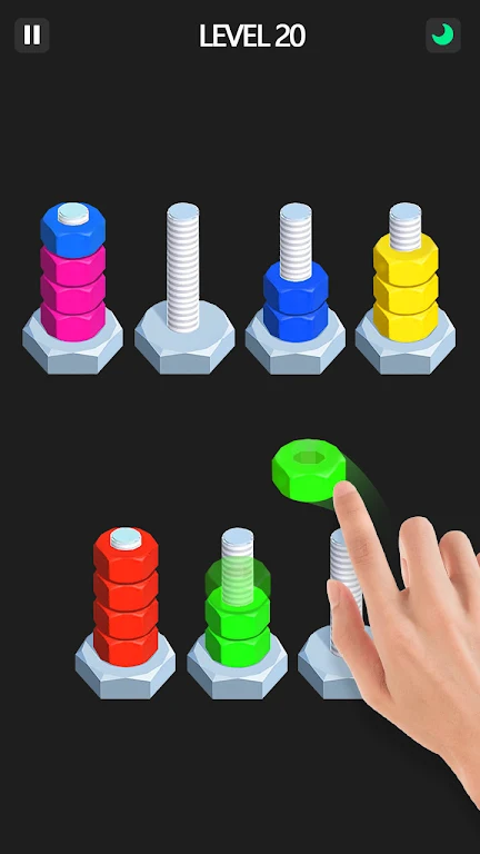 螺母和螺栓-分类谜题 螺母和螺栓-分类谜题