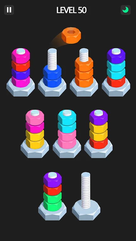 螺母和螺栓-分类谜题 螺母和螺栓-分类谜题