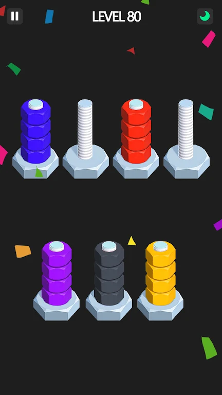 螺母和螺栓-分类谜题 螺母和螺栓-分类谜题