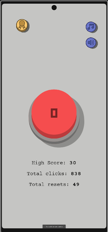 红色按钮-计数和比赛 红色按钮-计数和比赛