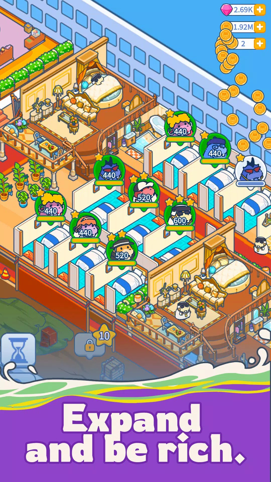 河马邮轮大亨 河马邮轮大亨