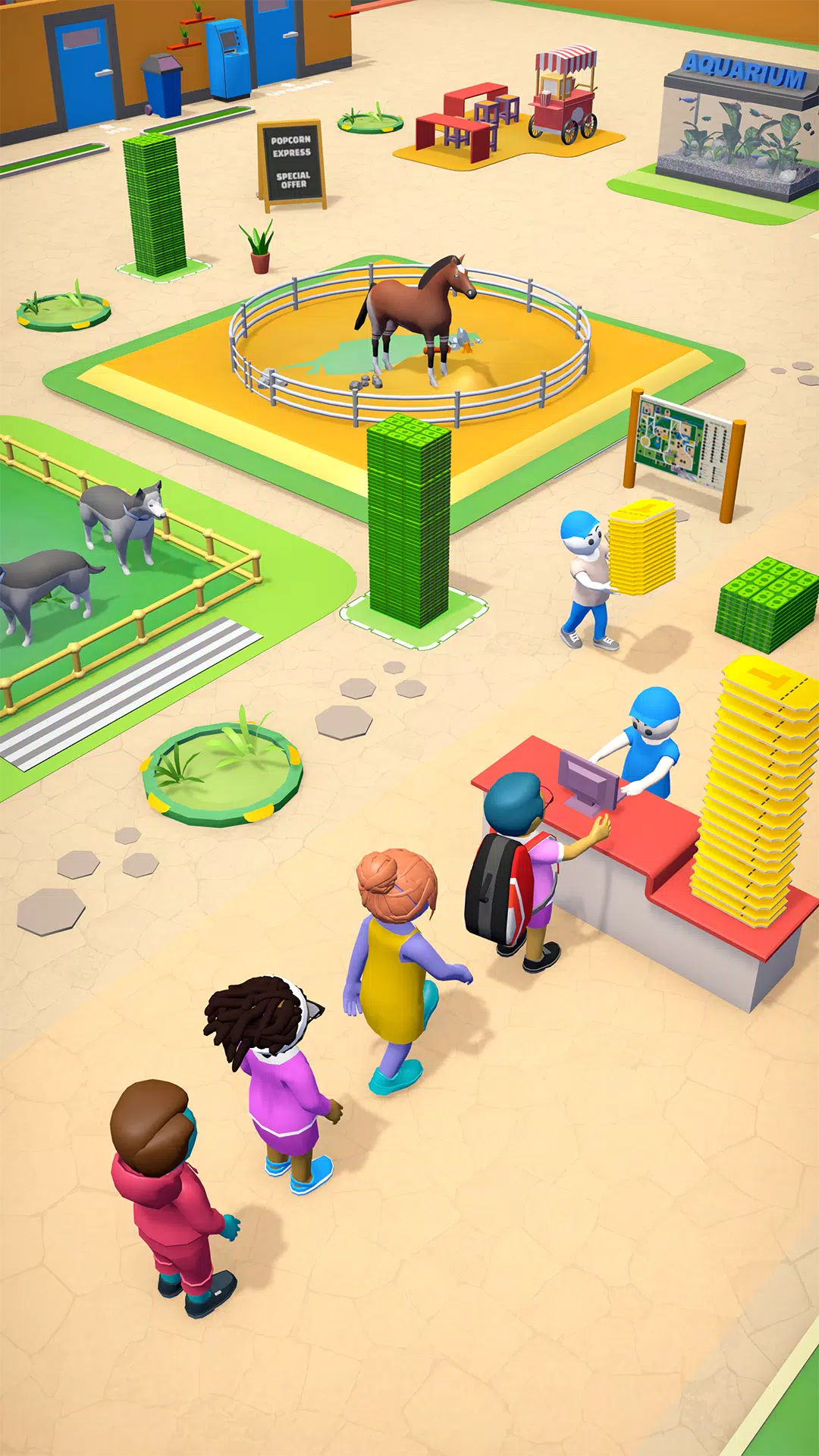 闲置动物园经理模拟器