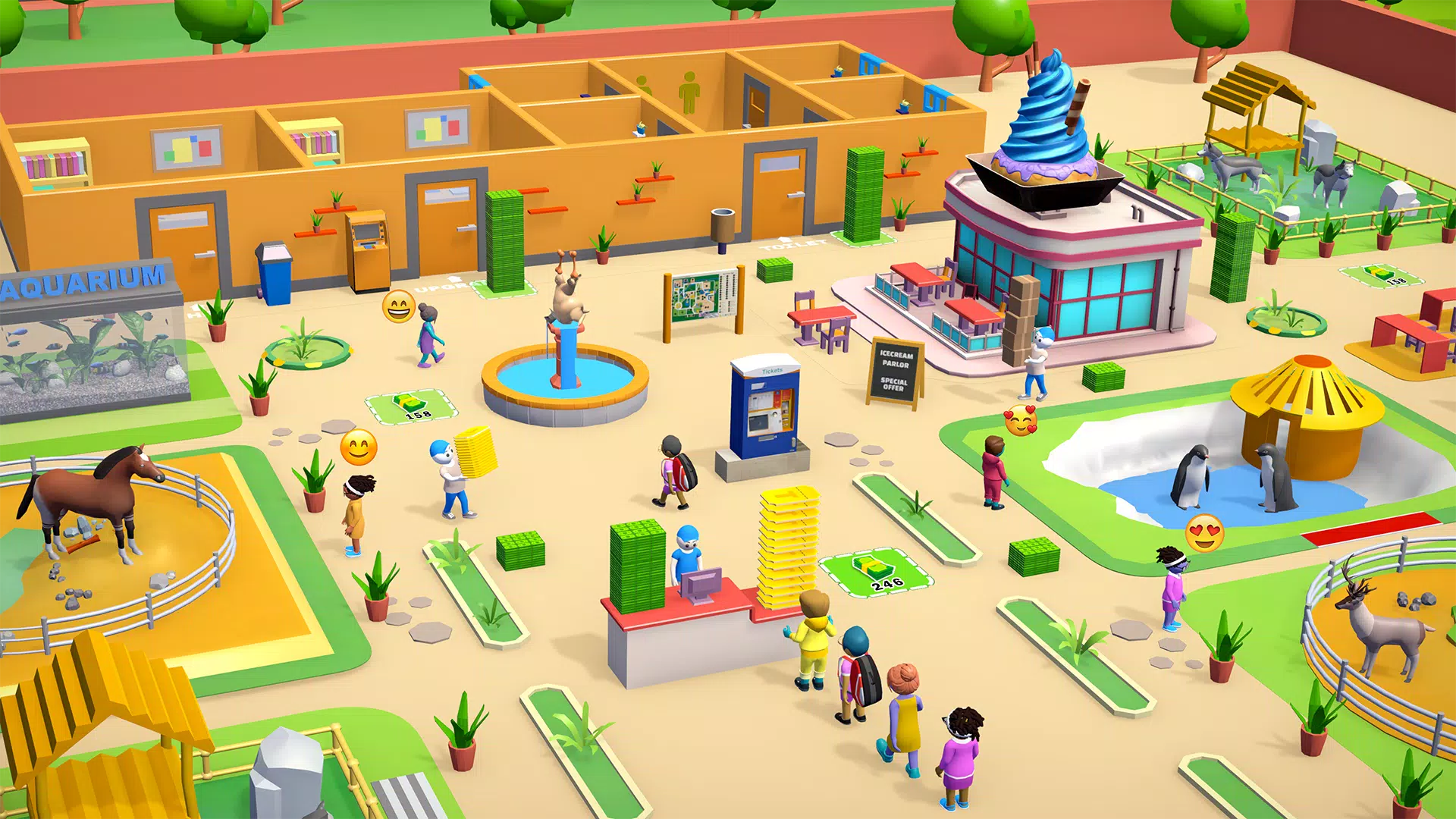 闲置动物园经理模拟器