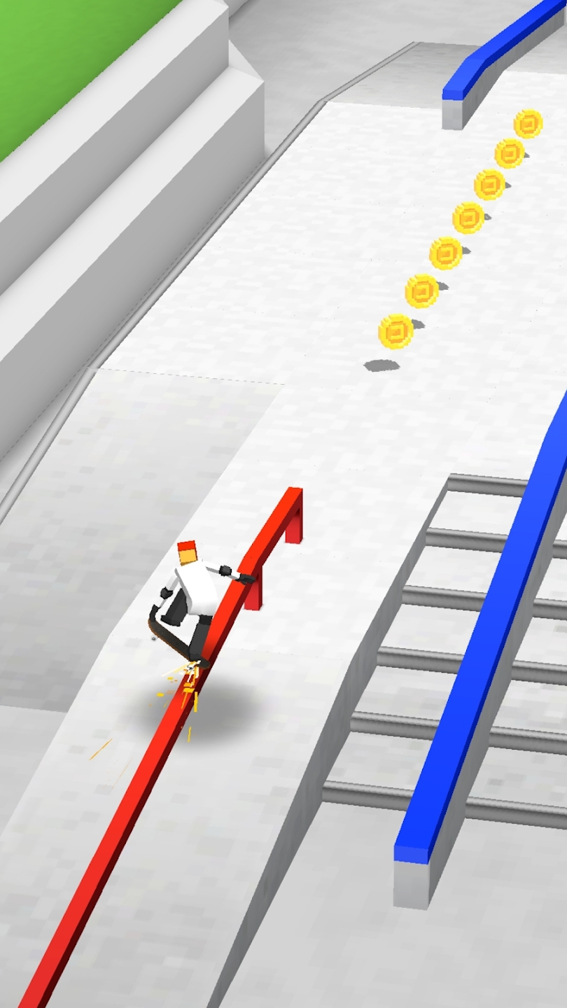 滑板场跑步 滑板场跑步