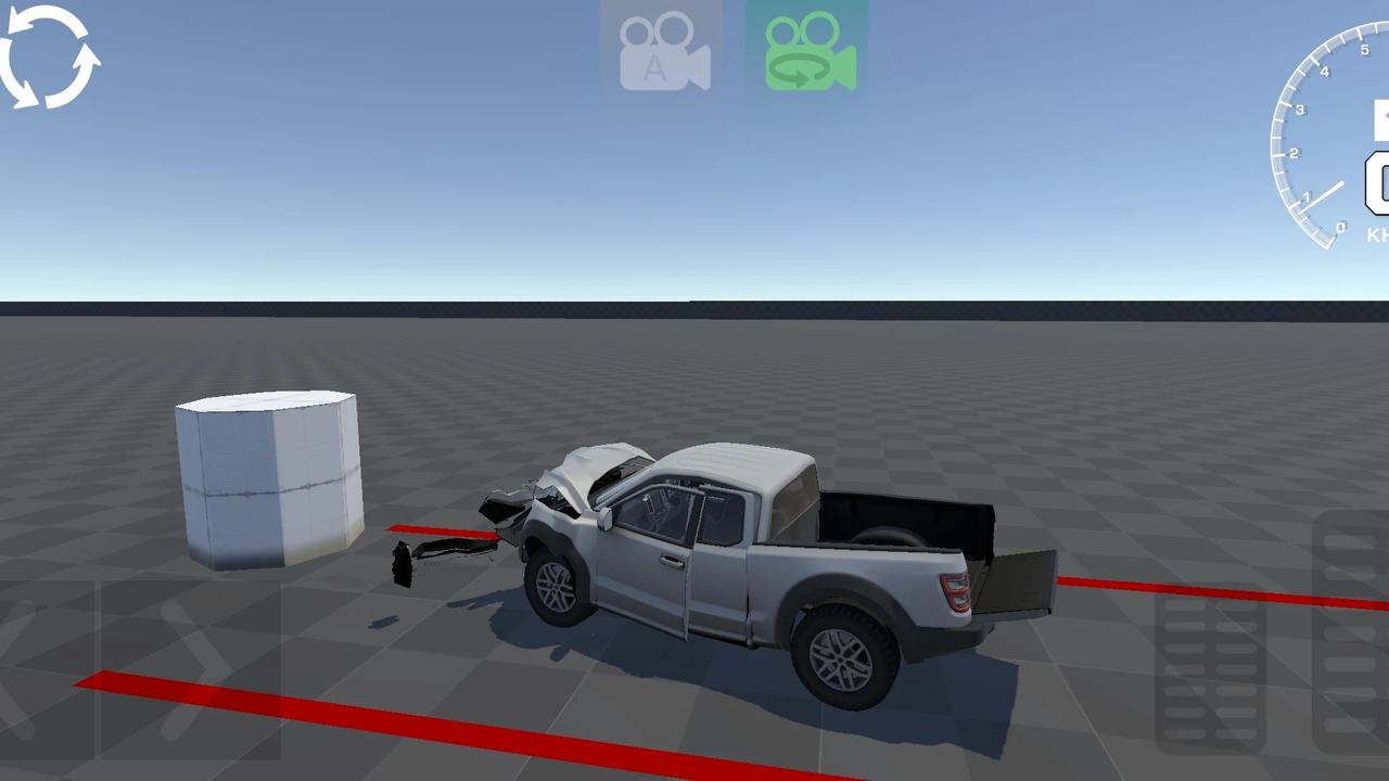 汽车碰撞模拟器 汽车碰撞模拟器