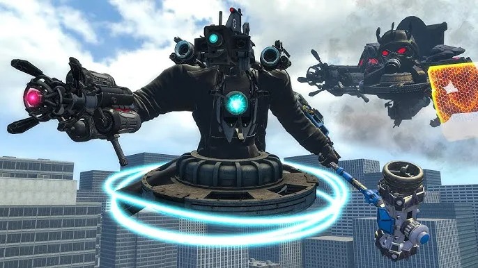 马桶人太空沙盒中文版(盖瑞模组) 马桶人太空沙盒中文版(盖瑞模组)