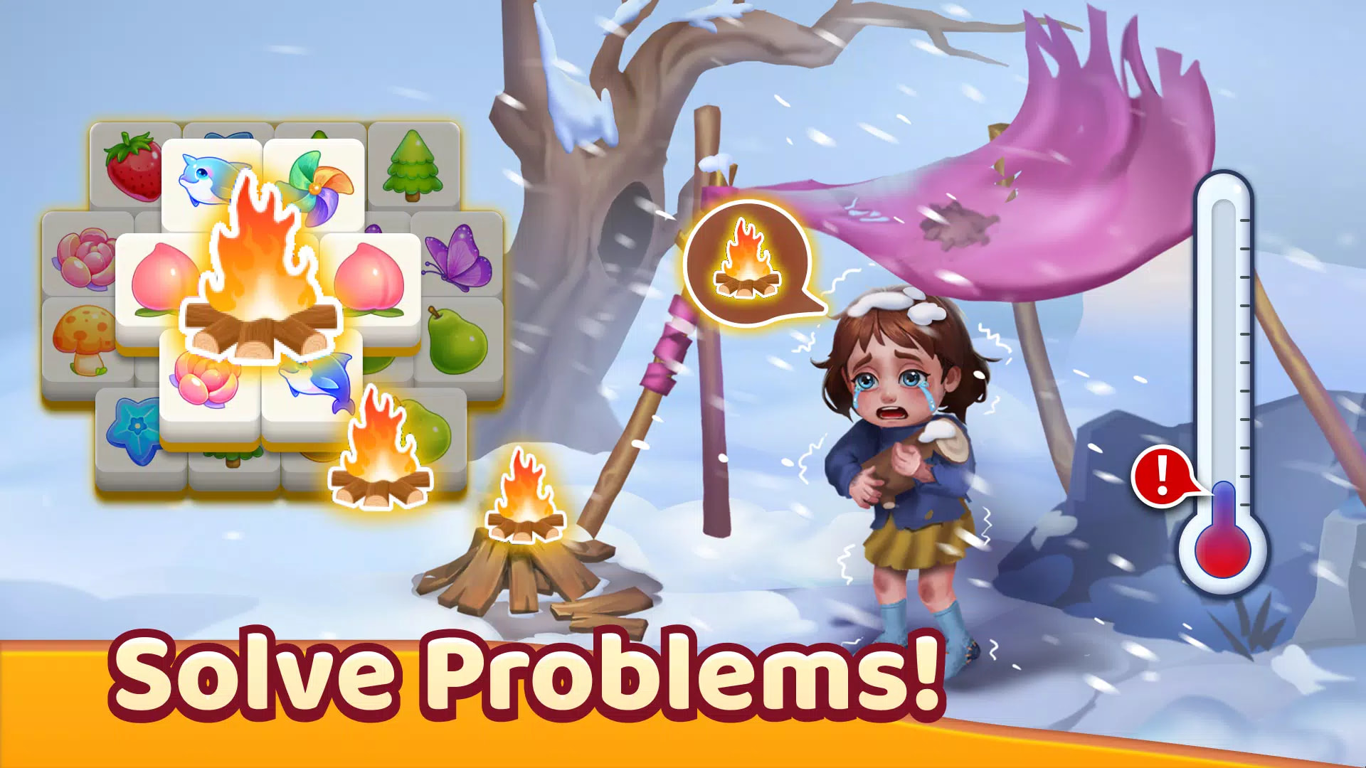 消除拼图：解救女孩