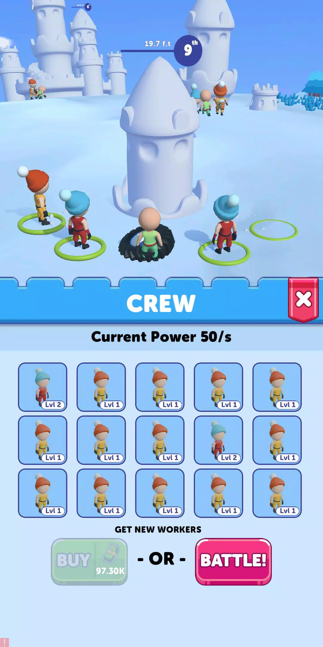 冰雪城堡：闲置点击器 