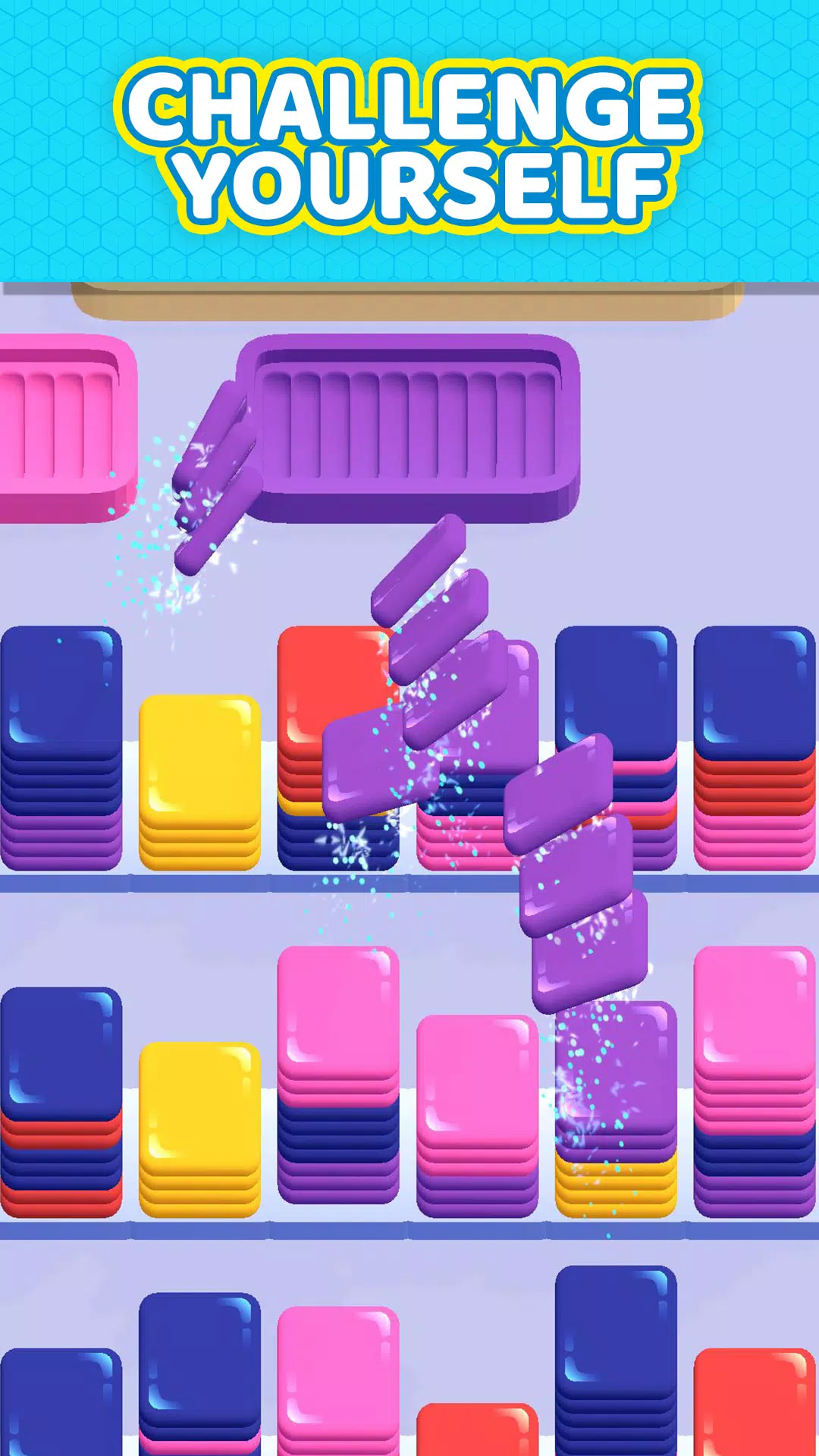 排序卡片：颜色匹配！