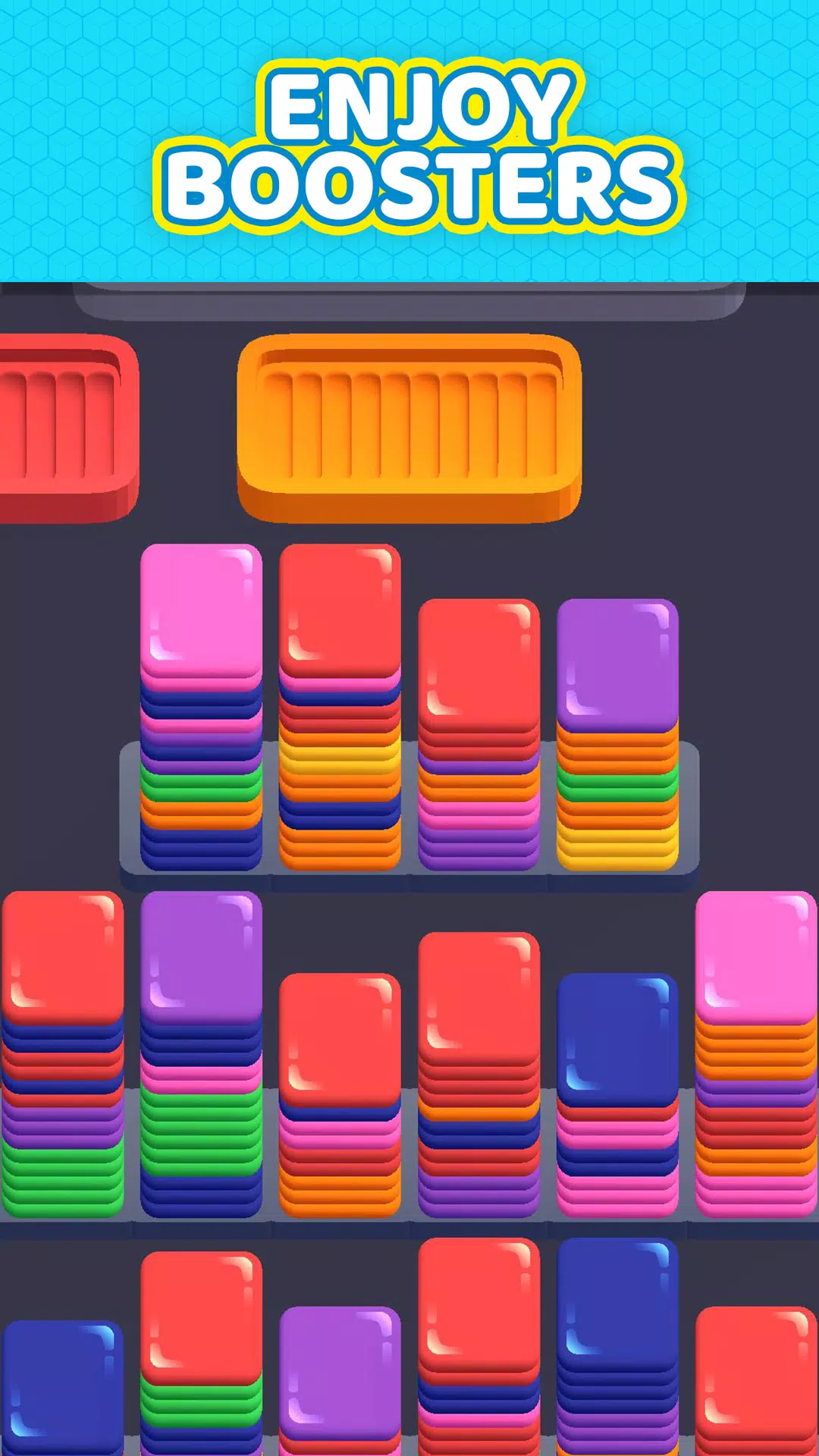 排序卡片：颜色匹配！