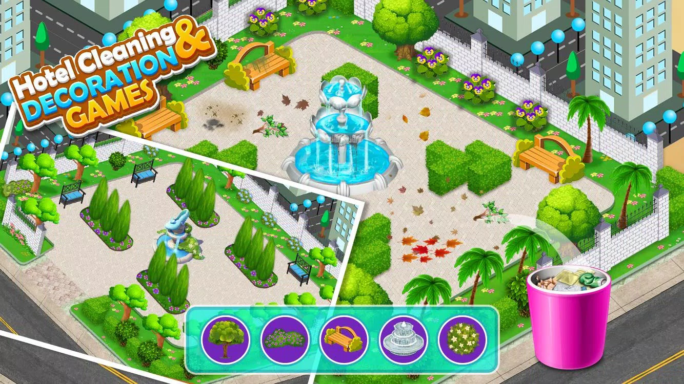 酒店的清洁与装饰