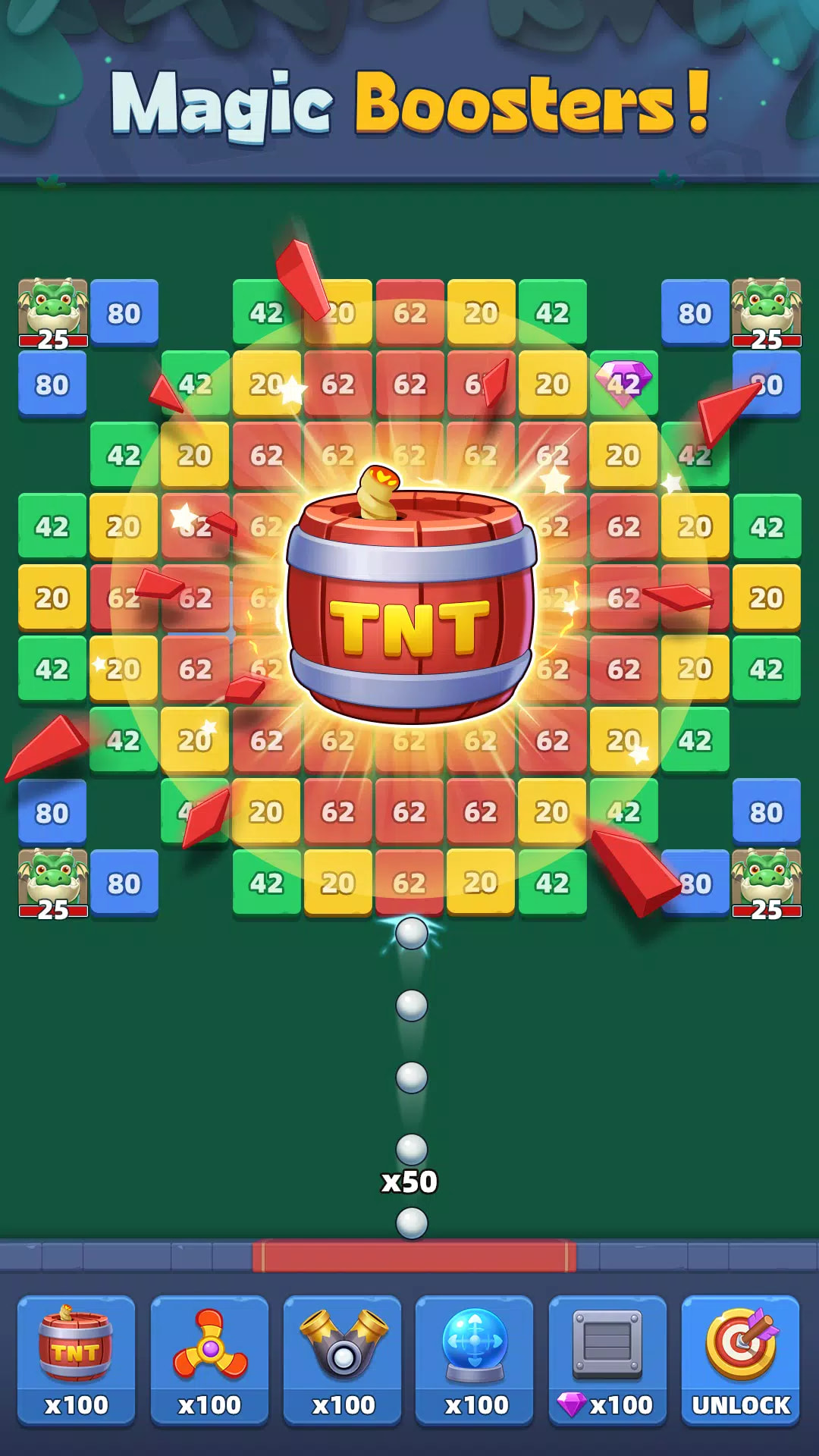 魔法砖块粉碎机