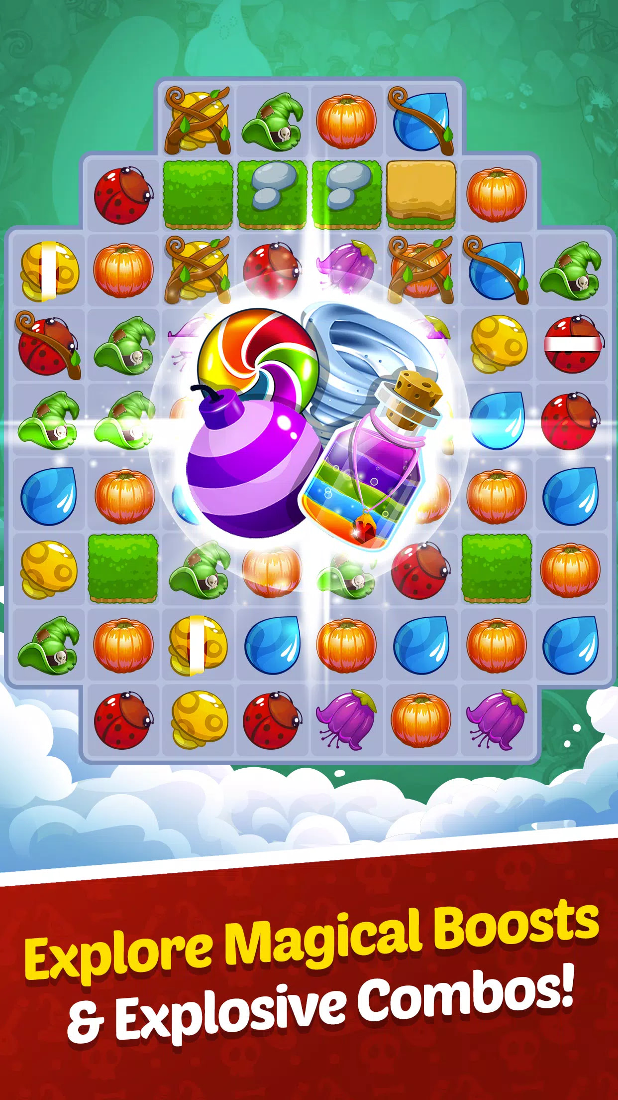 魔法女巫消除比赛