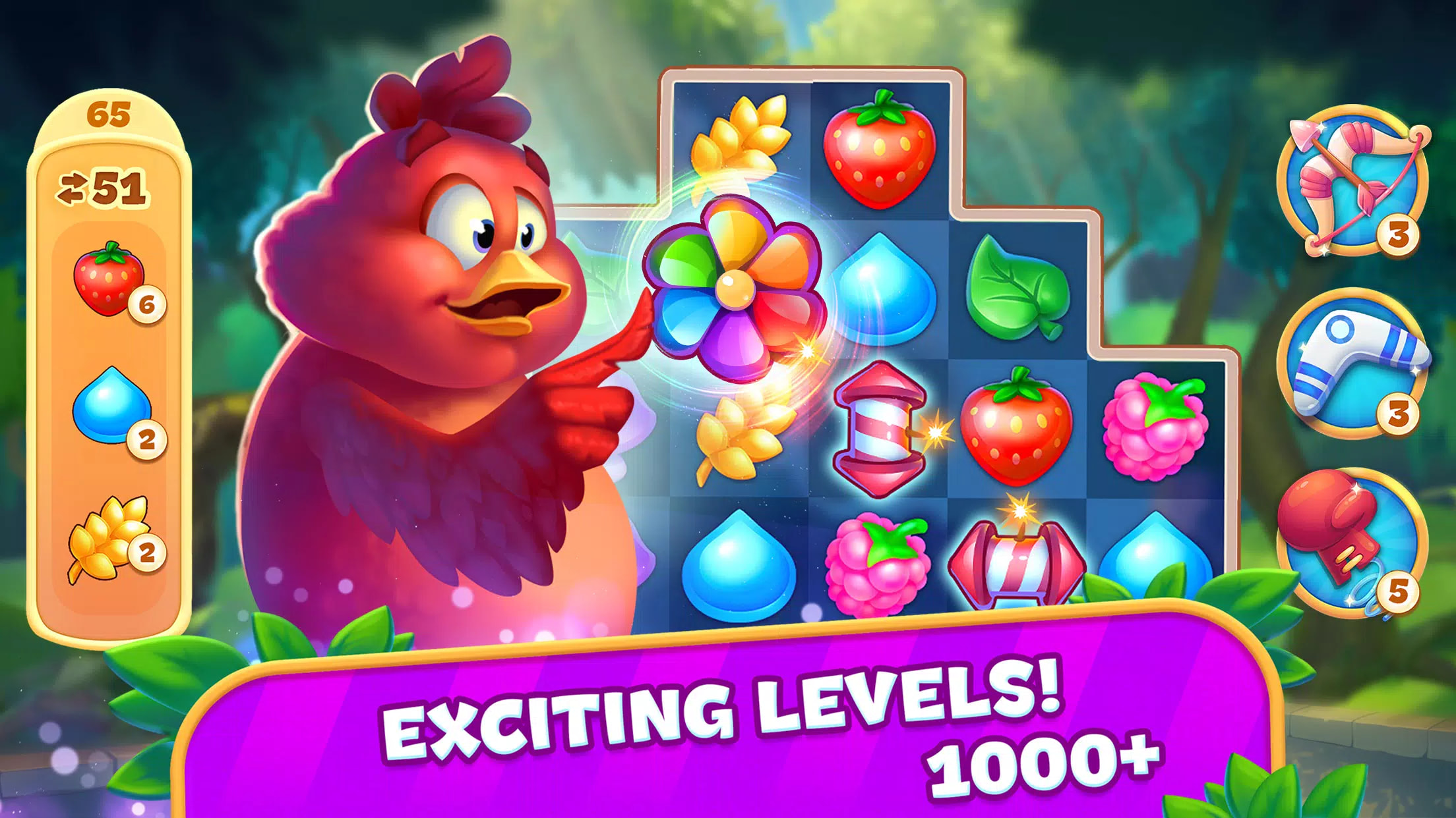 勇敢小鸟消除比赛