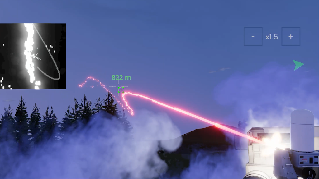 陆基密集阵模拟器