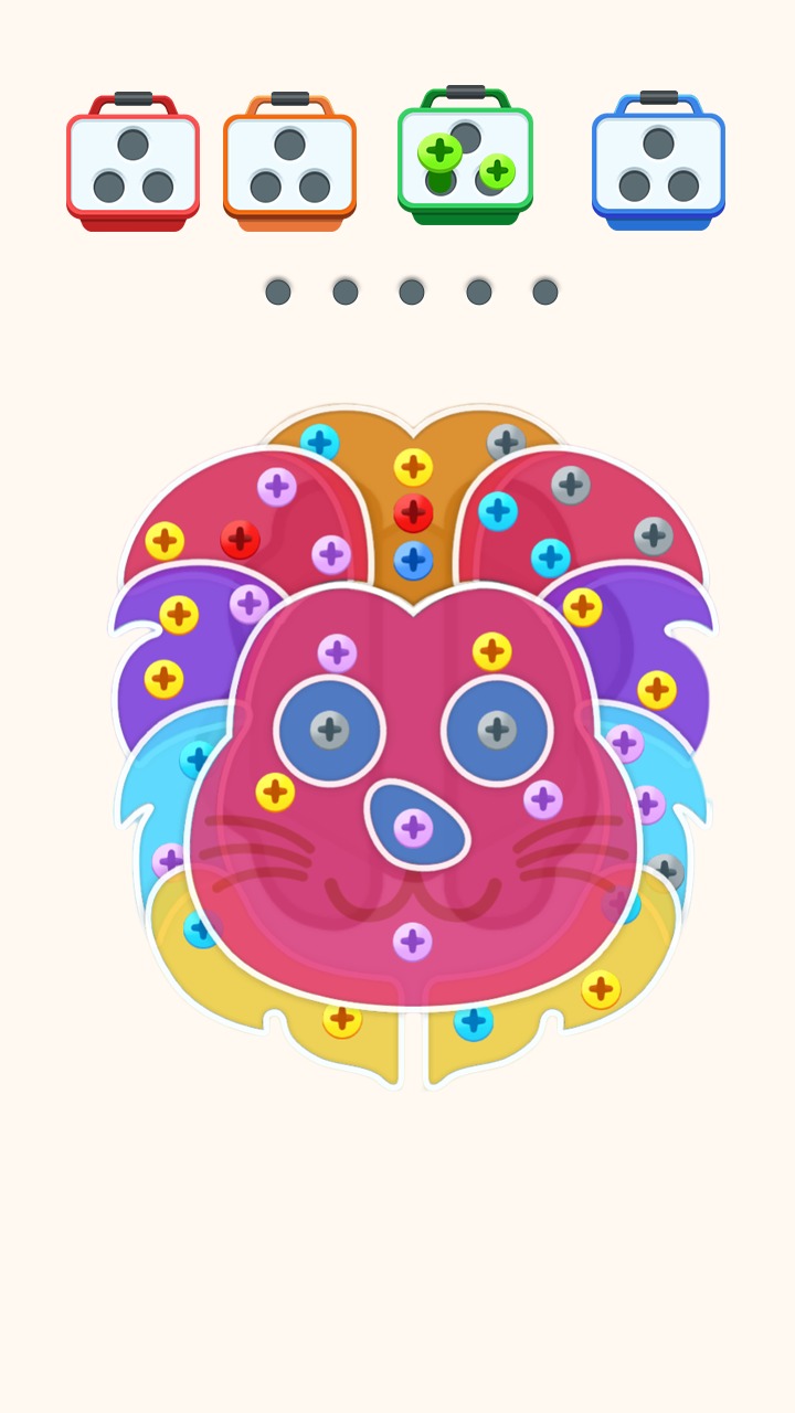 螺丝卡针拼图 螺丝卡针拼图