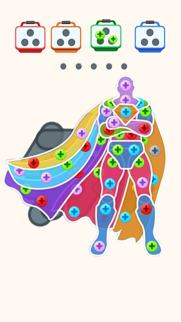 螺丝卡针拼图 螺丝卡针拼图