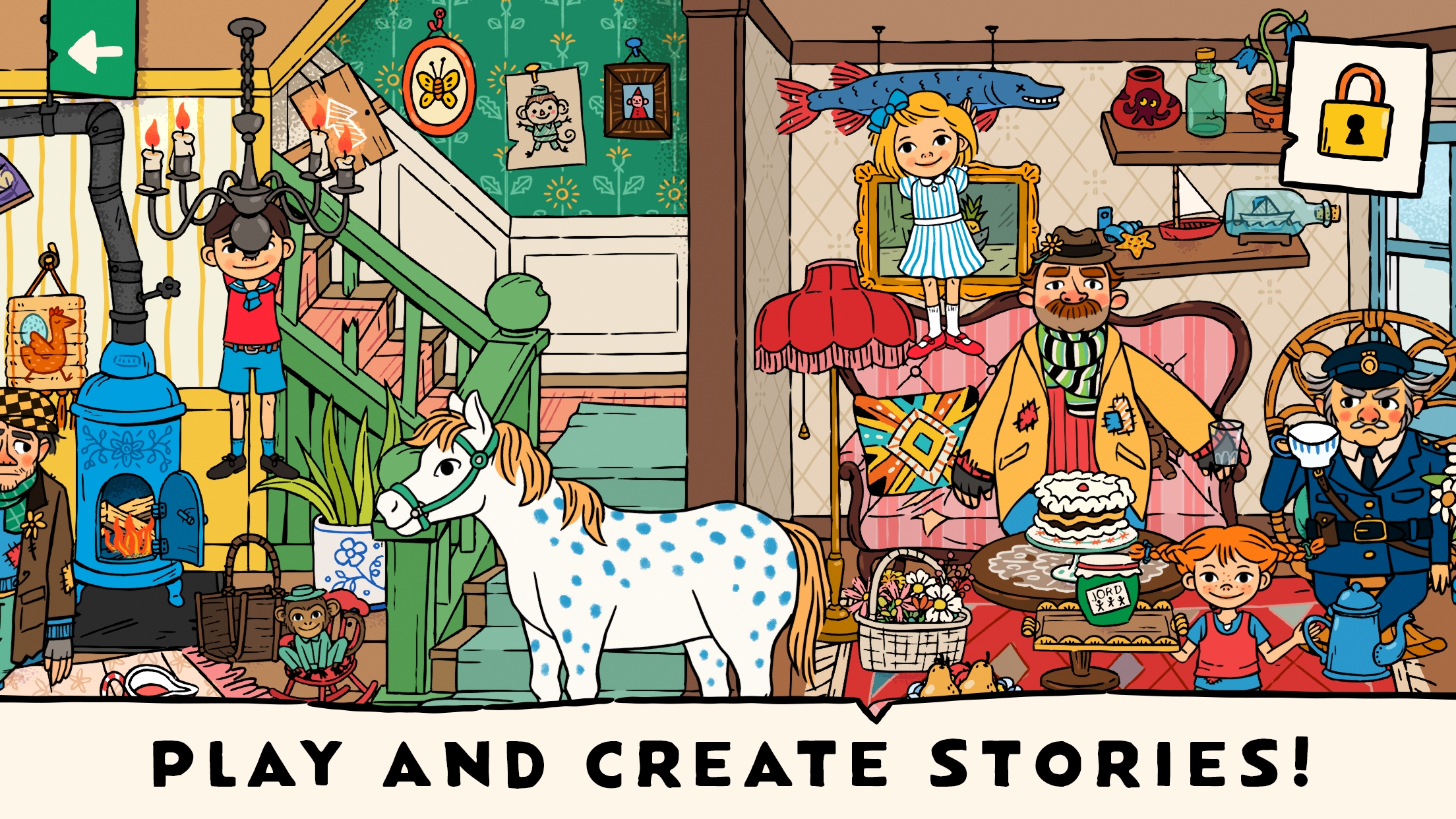 长袜子皮皮的世界 长袜子皮皮的世界