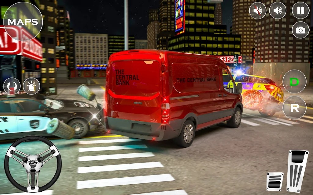 警车追逐 警车追逐