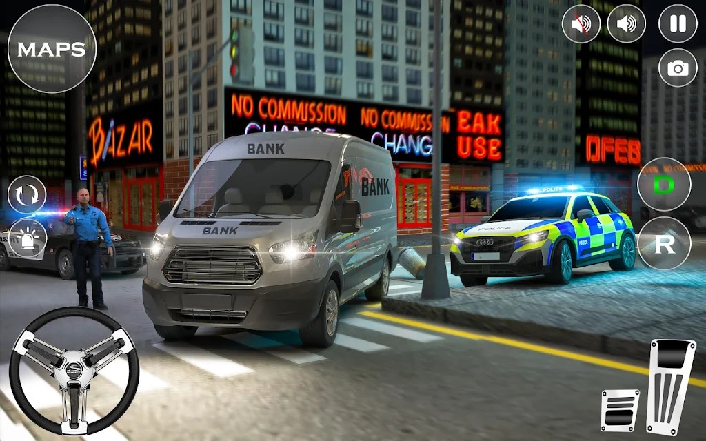 警车追逐 警车追逐