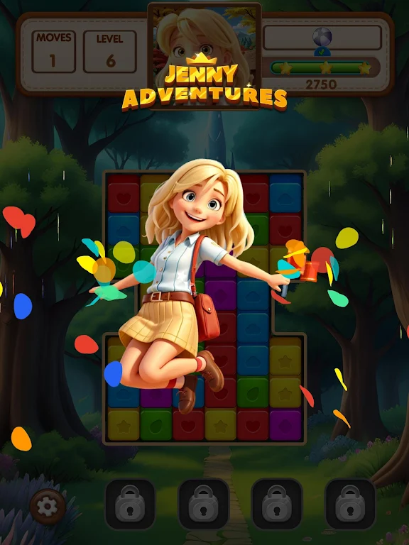 珍妮历险记:消除方块 珍妮历险记:消除方块