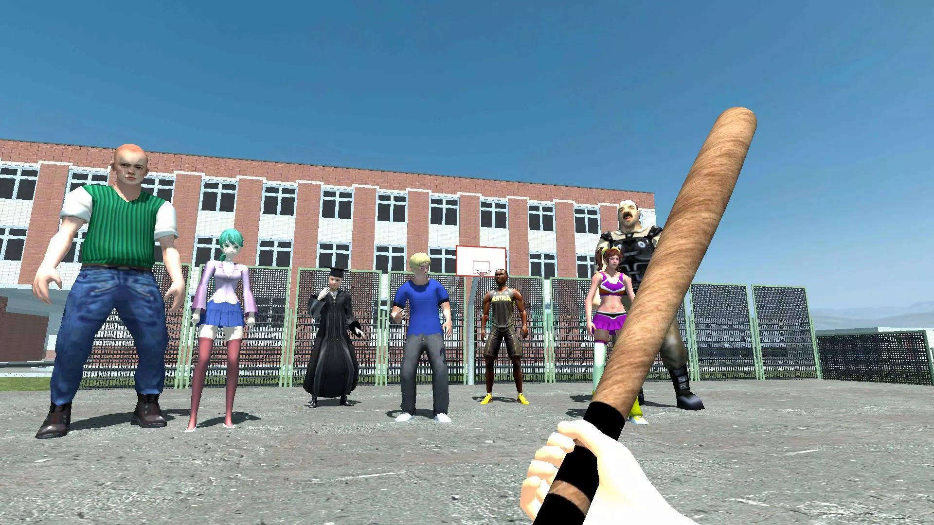 学校沙盒射击游乐场 学校沙盒射击游乐场