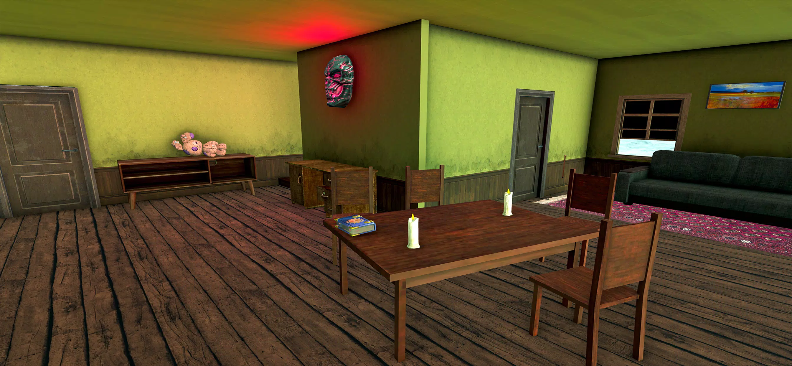 邪恶房子里的可怕娃娃女孩 邪恶房子里的可怕娃娃女孩