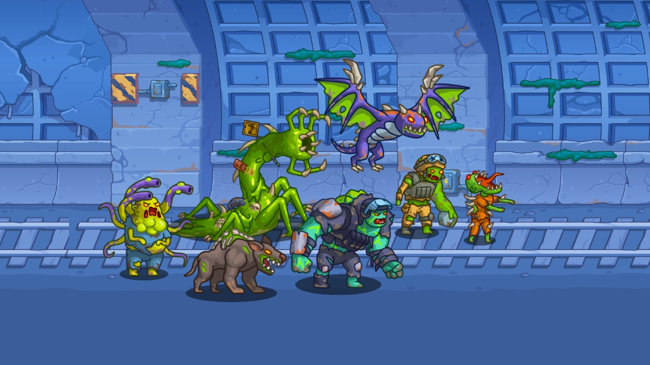 塔楼火车:僵尸防御2D