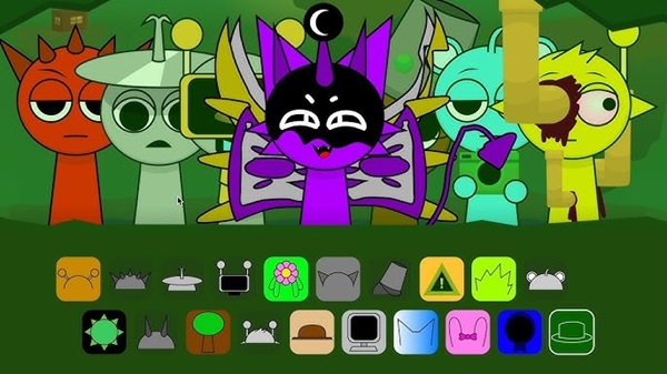 节奏盒子Sprunki(绿核) 节奏盒子Sprunki(绿核)