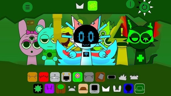 节奏盒子Sprunki(绿核) 节奏盒子Sprunki(绿核)