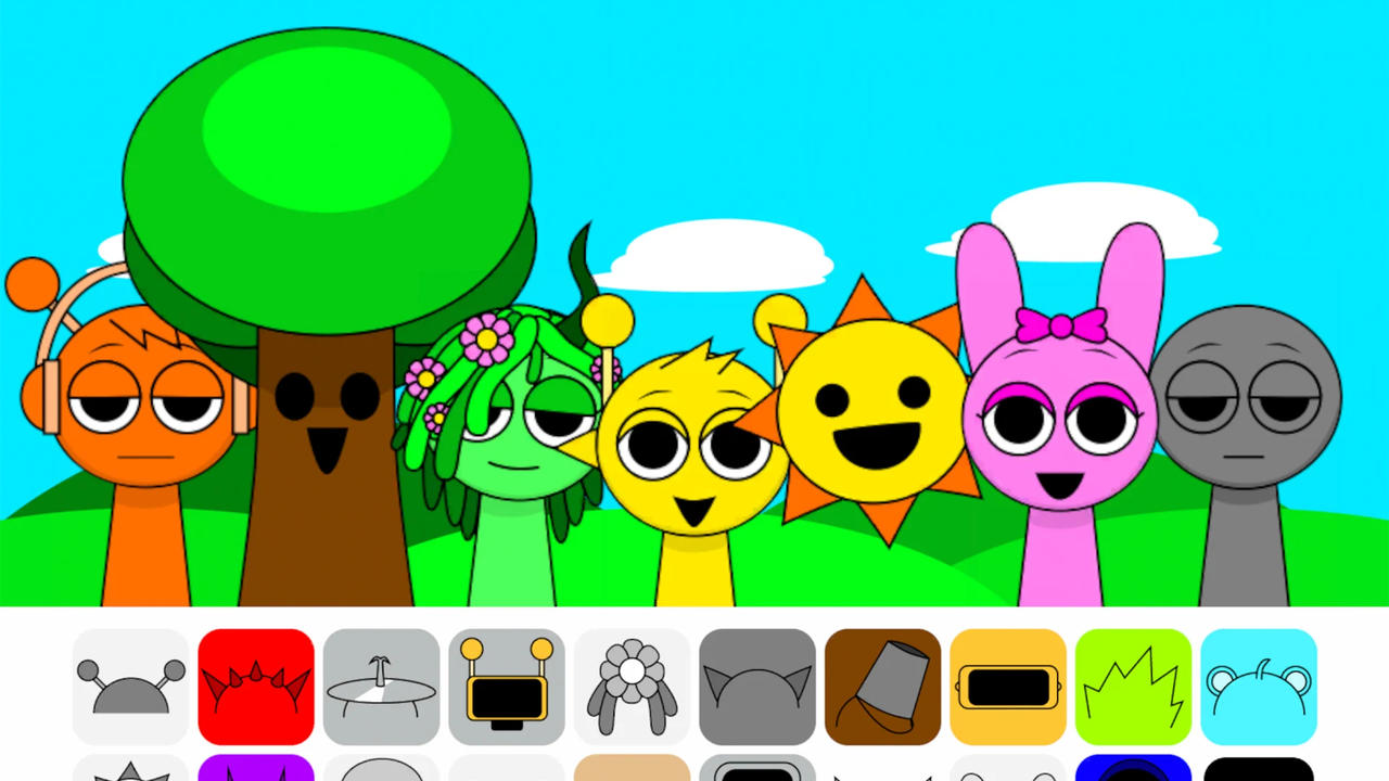 节奏盒子Sprunki(可爱与恐怖节拍) 节奏盒子Sprunki(可爱与恐怖节拍)