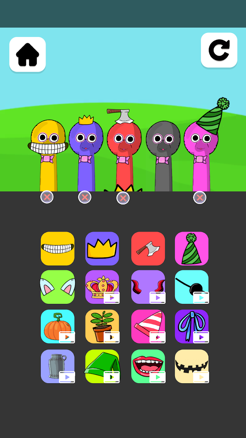 Sprunki 恐怖音乐盒 Sprunki 恐怖音乐盒