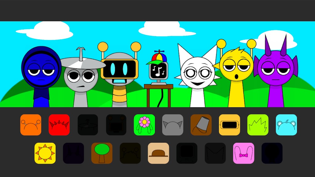 节奏盒子Sprunki(恐怖音乐游戏)