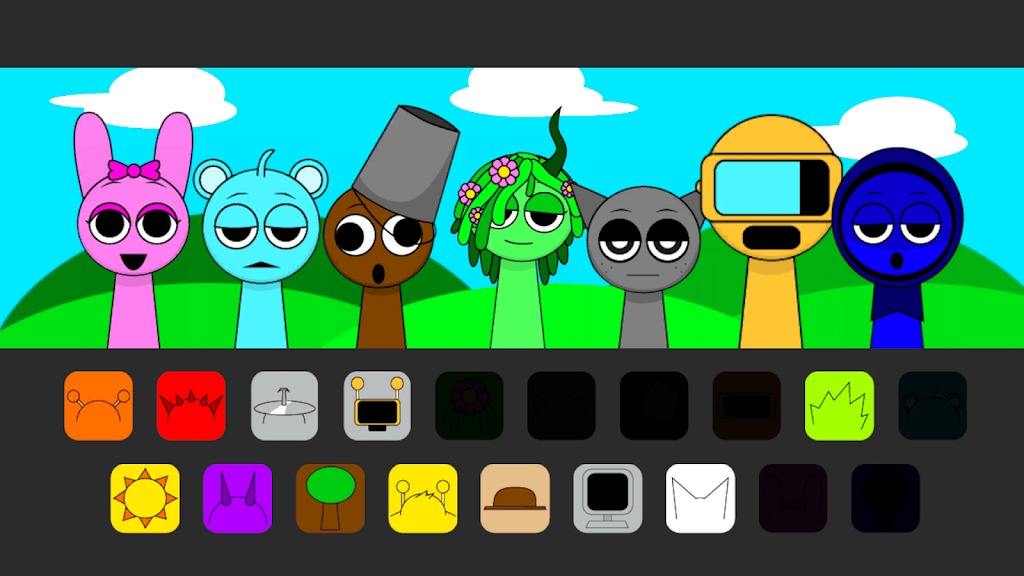 节奏盒子Sprunki(恐怖音乐游戏)