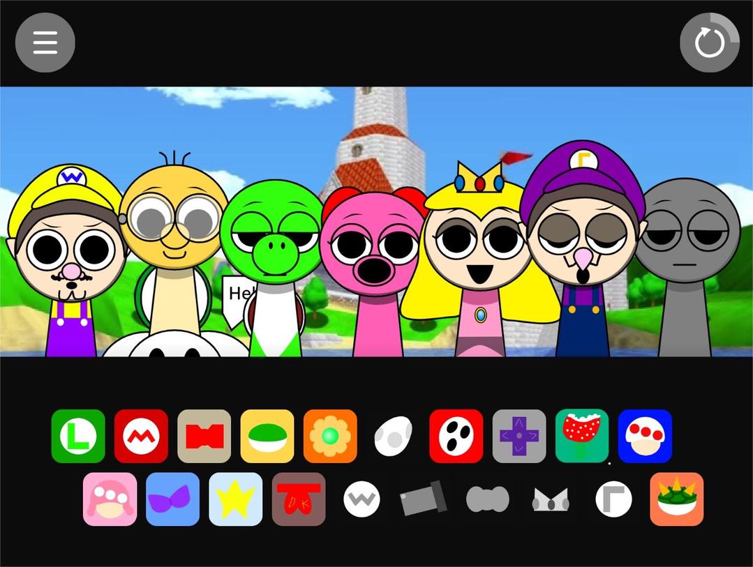 节奏盒子（Sprunki-马里奥）