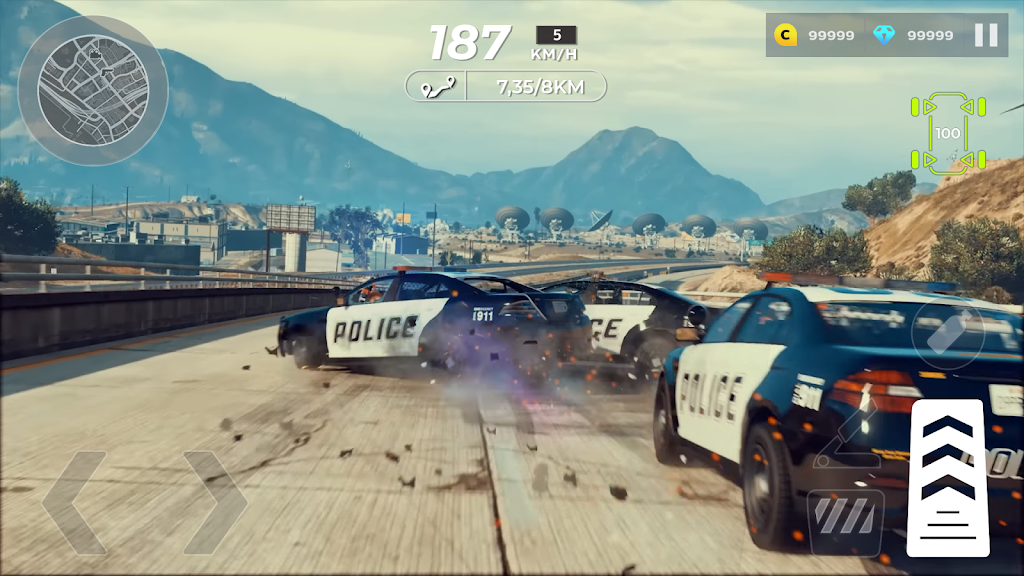 超高速汽车驾驶