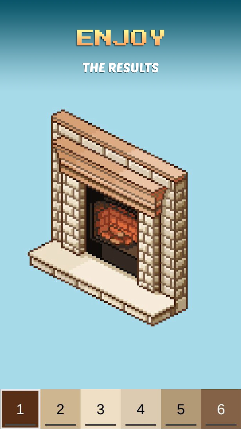 像素艺术:彩色房间 像素艺术:彩色房间