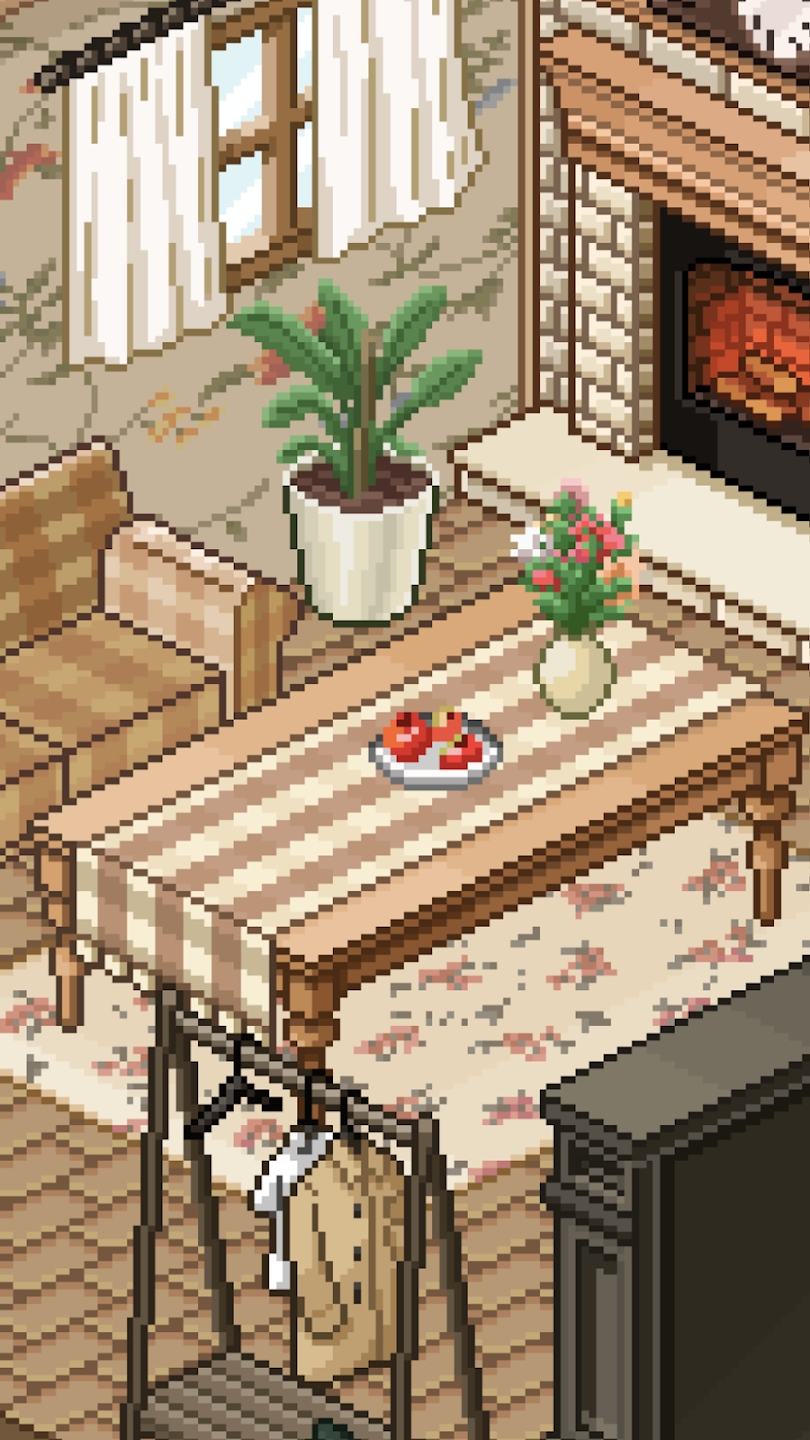 像素艺术:彩色房间 像素艺术:彩色房间