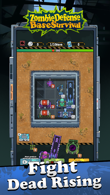 僵尸防御：基地生存